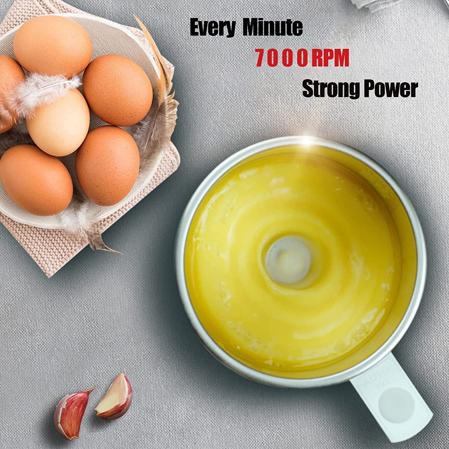 Electric Self-Stirring Coffee Mug 12.2 Oz with Magnetic Stirring Technology and Anti-Sedimentation Feature, Rechargeable Travel Cup for Coffee, Milk, and Hot Cocoa (White)