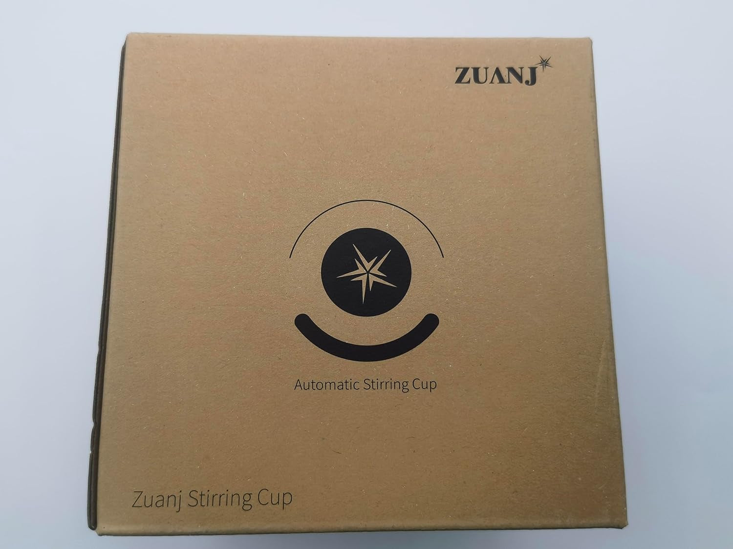 Electric Self-Stirring Coffee Mug 12.2 Oz with Magnetic Stirring Technology and Anti-Sedimentation Feature, Rechargeable Travel Cup for Coffee, Milk, and Hot Cocoa (White)